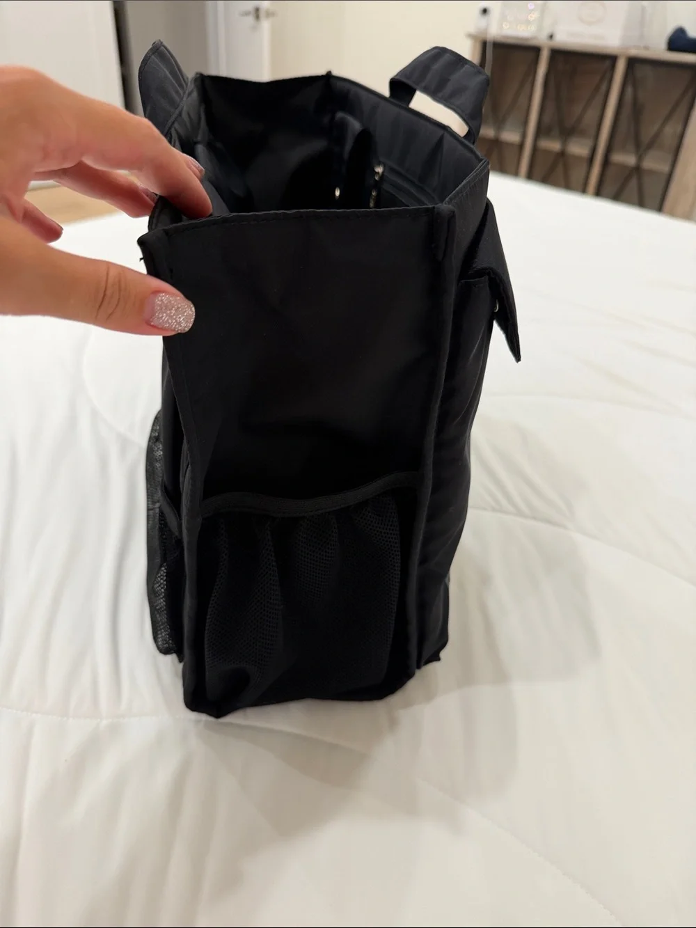 BEIS Black Travel Organizer Caddy